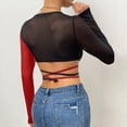 thumbnail image 4 of Cathalem Full-Coverage Underwire Bra Comfort Cushion Strap Wirefree Full Coverage Large Bust Non-Padded Bra,Red L, 4 of 4