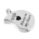 thumbnail image 1 of Palabras grabadas 'Siempre corazón' Cremación Cenizas Colgante Cenizas Recuerdo jinwen Colgante del collar de la urna, 1 of 8