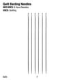 thumbnail image 4 of SINGER Quilt Basting Steel Hand-Sewing Needles, Size 7, 6 Pieces, 4 of 8