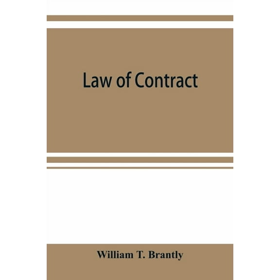 Law of contract, (Paperback)