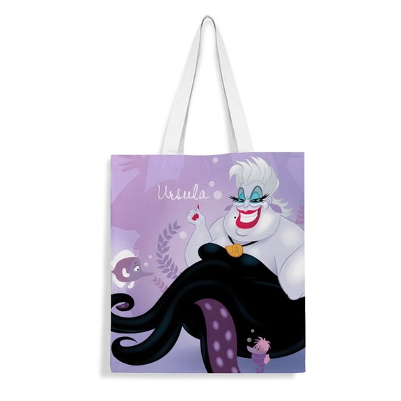 Ursula canvas Tote Bag Handbag: Aesthetic women’s bag for groceries and shopping, made to be reusable with an inner zipper, measuring 13.8 x 15.8 inches (35x40cm).