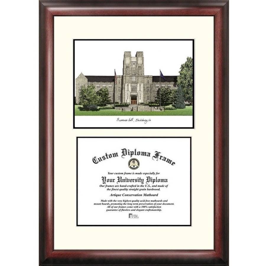 Virginia Tech 13.5 x 15.5 Scholar Diploma Frame