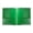 Green, variant on PPKVUFD Plastic Folders with Pockets, Heavy Duty Two Pocket Folder with Business Card Slot, Plastic S-chool Supplies Folders, Folders with Pockets for Letter Size Sheets, 1 Pack