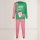 thumbnail image 2 of Patrón de Papá Noel Top de manga larga Pantalones Casual Familia Cintura elástica Traje diario, 2 of 9