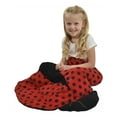 thumbnail image 2 of Abilitations 1543179 Fleece Weighted Ladybug Blanket, 2 of 4
