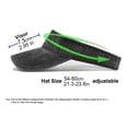 thumbnail image 3 of Minzimin 2pcs Vintage Sun Visor Hats for Women Men Cotton Adjustable Sports Empty Top Baseball Sun Caps, 3 of 7