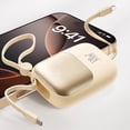 thumbnail image 2 of Methold Banco de energía de carga rápida de 10 000 mAh, batería de gran capacidad, carga rápida de 3 unidades a la vez, cordón Baterías de general amarillo 10000 mAh, 2 of 4