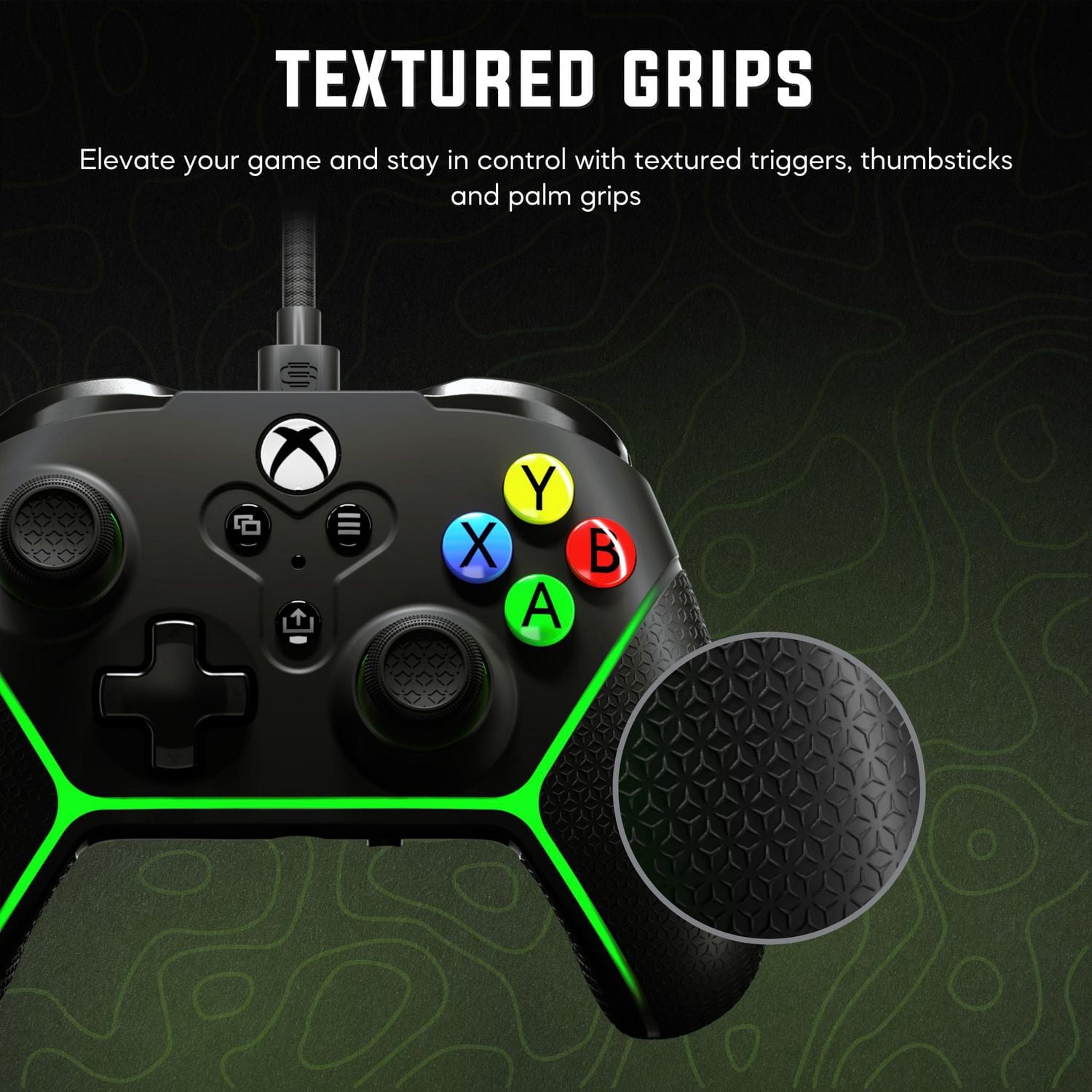 Contrôleur filaire Surge Livewire Microwatt Junior - Noir