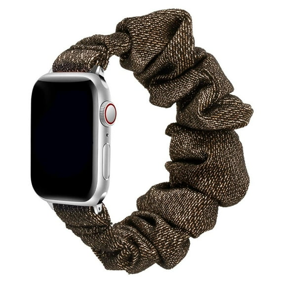 SOLOLUP (1Pack/4Pack) Nylon Scrunchie Strap for Apple Watch Bands 38mm 40mm 41mm 42mm 44mm 45mm 49mm for Women, Soft Elastic Solo Loop Printed Bands Wristbands for iWatch Series 3 6 SE 8 7 5 4 2 1