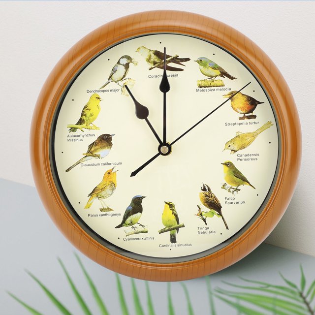 Relojes De Pared De 10 Pulgadas, Relojes De Pared Modernos Silenciosos, Cuco Para Dormitorio