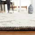 thumbnail image 5 of SAFAVIEH Vermont Trinity Floral Geometric Wool Runner Rug, Ivory/Brown, 2'3" x 8', 5 of 9