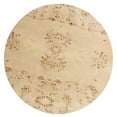 thumbnail image 4 of Pemberly Row 35" Round Modern Burl Wood Coffee Table in Natural, 4 of 9