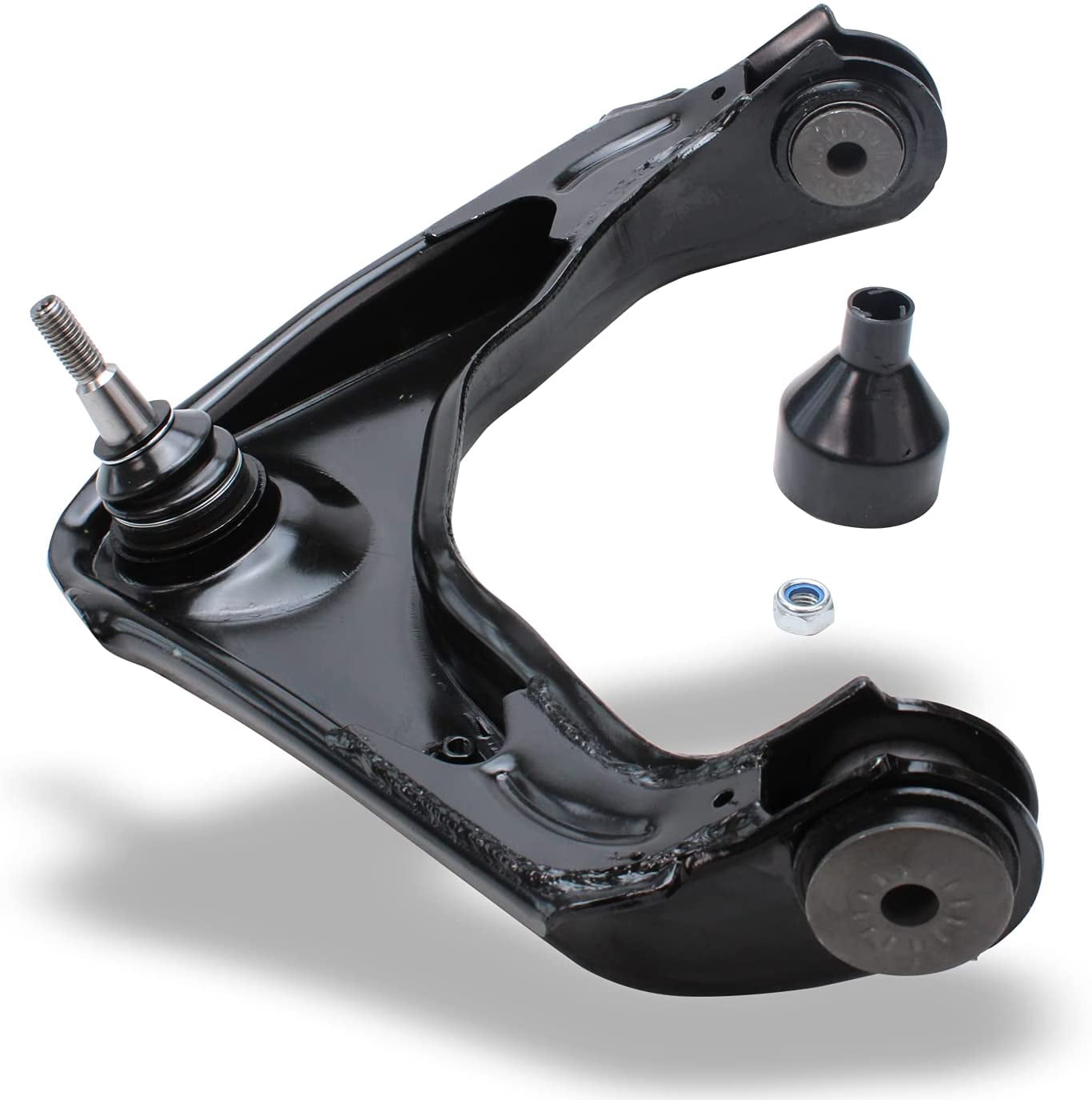 Detroit Axle - Front Upper Control Arms w/Ball Joints for Silverado Sierra 2500 3500 HD, 2 Front Upper Control Arms Assembly Chevy Suburban GMC Yukon XL 2500, Replacement Front Pair