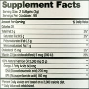 Pure Alaska Omega Wild Salmon Oil 1,000 mg Softgel, 180 Ct