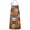 Happy Thanksgiving Turkey, variant on Happy Thanksgiving Turkey Fall Pumpkin Apron-Garden Aprons for Women with Pockets-Cotton Linen Waterproof Kitchen Cooking Gardening Aprons Adjustable for Kitchen,Cooking,BBQ and Salon 33"x27"