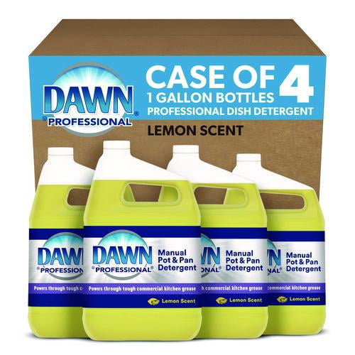 Manual Pot/pan Dish Detergent, Lemon, 4/carton | Bundle of 2