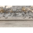 thumbnail image 5 of Rug Branch Contemporary Abstract  Grey Brown Indoor Area Rug - 5x7, 5 of 6
