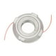 thumbnail image 4 of Cabezal de desbrozadora con cable, accesorios para cabezal de devorador de césped, cabezal de desbrozadora de hilo para herramientas de jardinería, 4 of 8