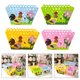 thumbnail image 2 of Colorful Rooster Holiday Gift Bag Fun Storage Basket for Eggs and Candy Perfectly for Holiday Party Supplies Yellow, 2 of 4