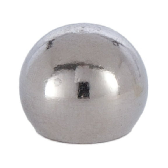 B&P Lamp® 5/8 Inch Tapped Nickel Ball