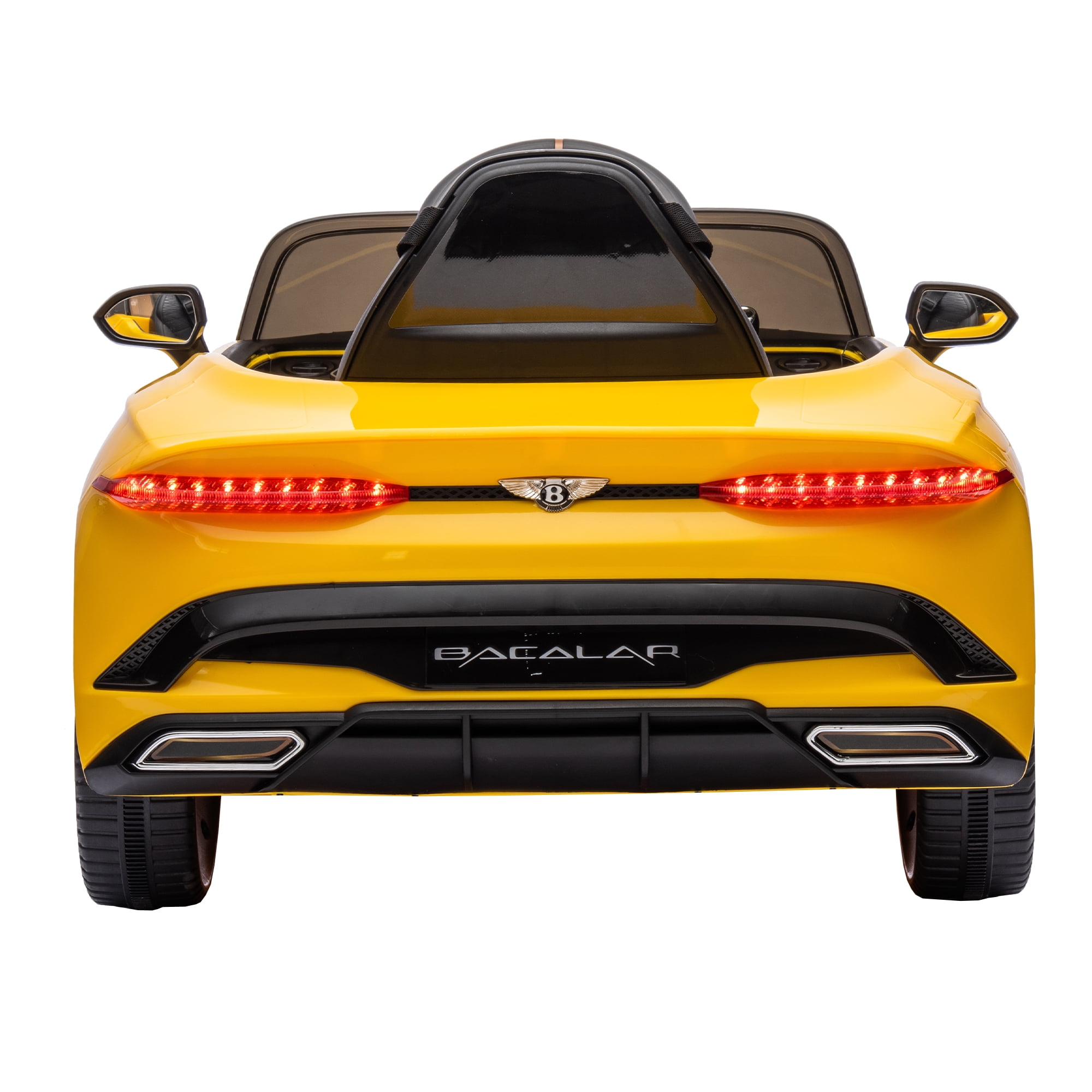 Resenkos Yellow Kids Ride On Car 12V Electric Vehicle Ride on Toys with Parental Remote Resenkos Yellow Kids Ride On Car 12V Electric Vehicle Ride on Toys with Parental Remote