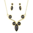 thumbnail image 1 of Set´s para Mujer con Cristal Fino Swarovski Barroco- Bañado en Oro 14k y Rodio – Set´s  Elegante y Brillante-Aretes de Mujer de Moda- Joyería para Mujer de Moda- Regalo especial Ortiz Espinosa Temporada, 1 of 6