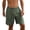 Shorts-379Army Green, variant on Shorts for Men Low Rise Corduroy Shorts Fitted Stretch Mini Shorts Casual Summer Shorts Slim Fit with Pockets Button Closure