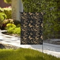 thumbnail image 4 of Easygdp Modern Golden Butterfly Garden Flag Yard Flag Welcome Flag, Double-Sided, Weather Resistant for Outdoor Decor - 12.5"x18", 4 of 9