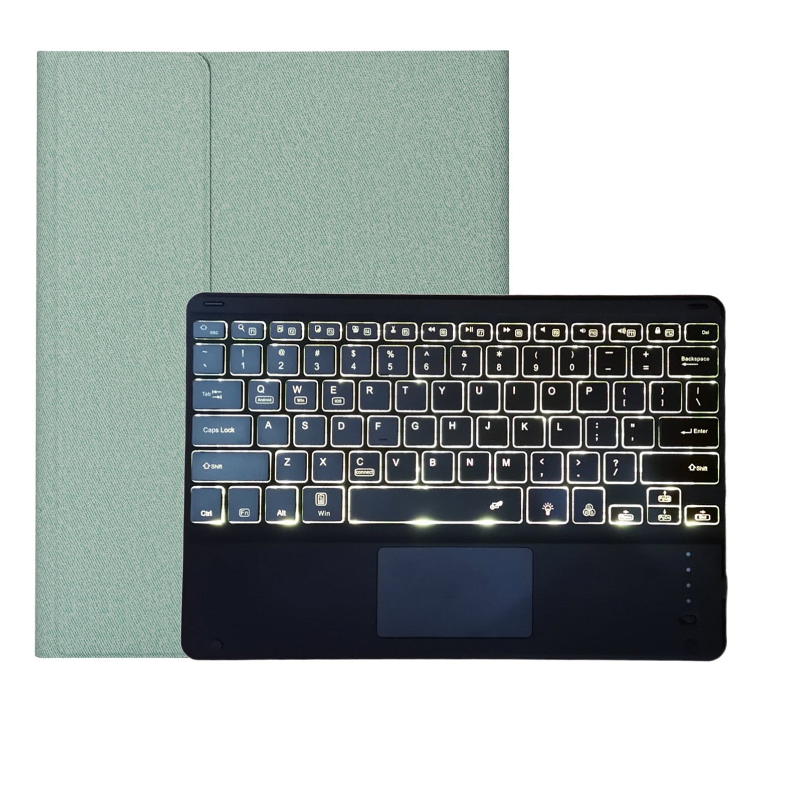 YZHM For Huawei MatePad Pro 12.6 Case Cover With Bluetooth Light