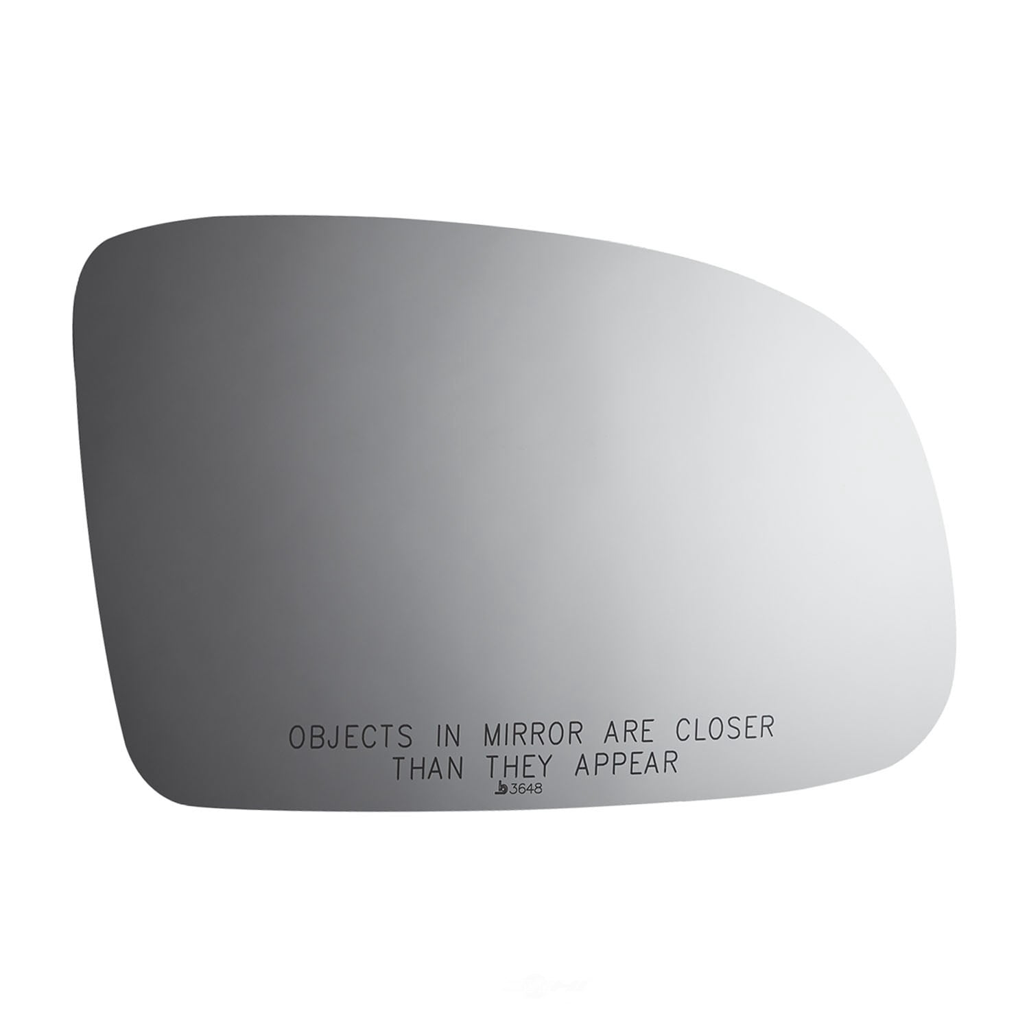 Burco Side View Mirror Replacement Glass - Clear Glass - 3648