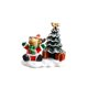 thumbnail image 3 of Esculturas de árboles de Navidad perfecl resina alce, 3 of 8