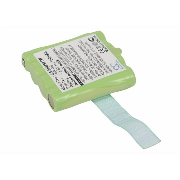 700mAh Ni-MH PB-G8 Battery Midland M99, M99 Plus Two Way Radio