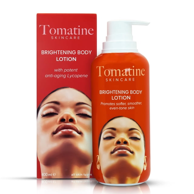 Tomatine Lightening Body Lotion 400ml - Formulado para hidratar y humectar las propiedades aclaradoras de la piel