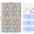 thumbnail image 5 of Colorful Polka Dot Microfiber Kitchen Towel, Rainbow Polka Dots Watercolor Soft Absorbent Dish Towels, Quick Drying Washable Dishcloths for Kitchen Cleaning, Drying Dishes, 18x28 Inches, 5 of 9