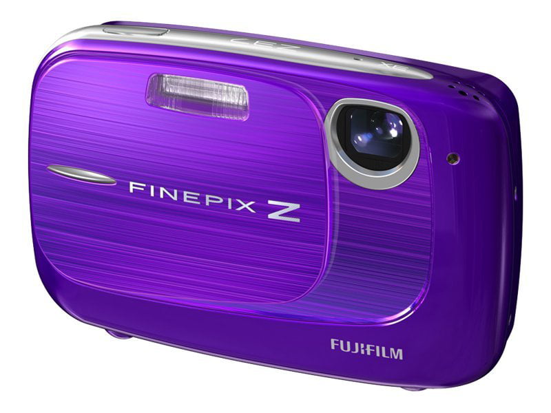 Fujifilm Z37 - Digital camera - compact - 10.0 MP - 3x optical zoom - purple - Walmart.com