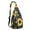 Black-10, variant on Boho Sunflower Sling Backpack – Rustic Country Floral Watercolor Daypack with Vintage Wildflower & Farmhouse Aesthetic, Lightweight Crossbody Bag for Women & Outdoor Lovers