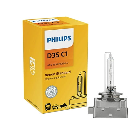 Cherokee Edge - 2X GENUINE AUTHENTIC OEM PHILIPS D3S 42302C1 HID XENON HEADLIGHT BULB FORD EDGE FLEX F500 TAURUS EXPLORER MUSTANG JAGUAR XJ XJ8 XF XFR JEEP CHEROKEE ACADIA