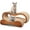 Brown, variant on FluffyDream 2 in 1 Cat Scratcher Cardboard Lounge Bed, Cat Scratching Post, Durable Board Pads Prevents Furniture Damage,Large,Wave