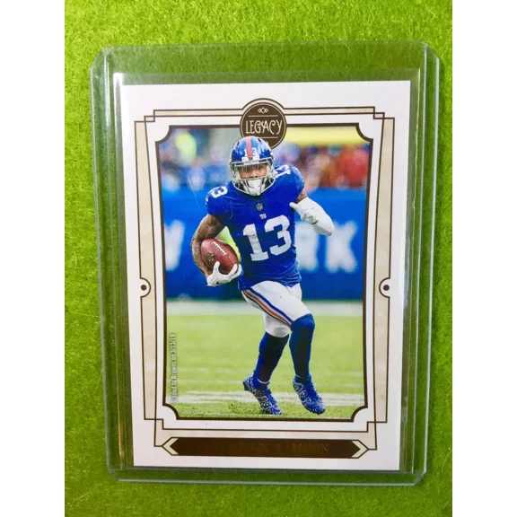 ODELL BECKHAM JR JERSEY #13 BROWNS Baker Mayfield's WR 2019 Panini Legacy