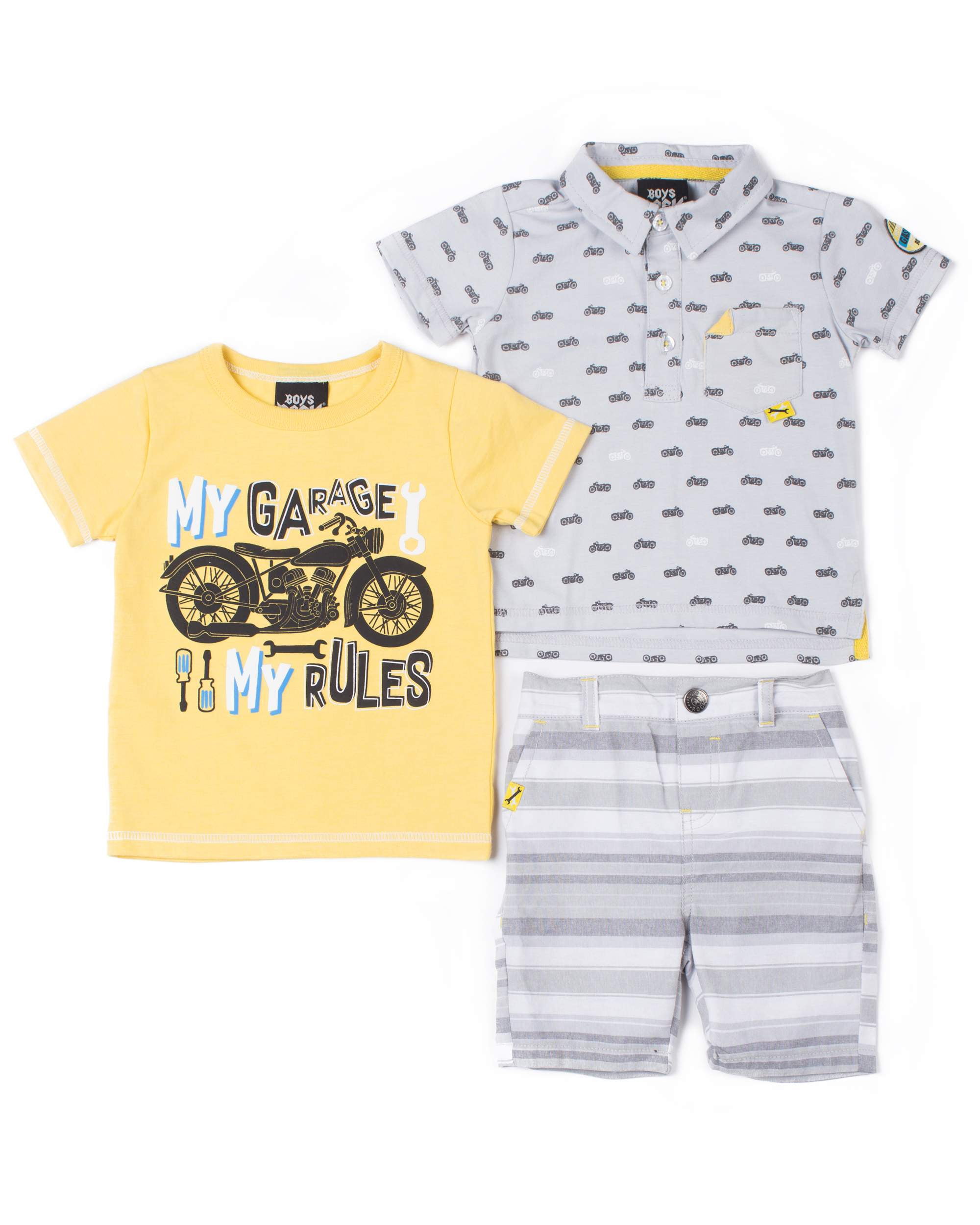 ONLINE - Boys Rock Baby Toddler Boy Polo Shirt, T - Walmart.com ...
