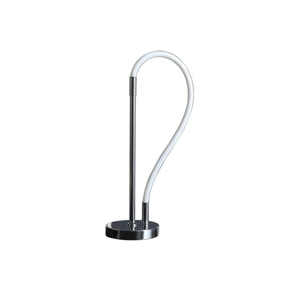 Ore International Elastilight Led Tube W/ Magnetic End Contemporary Chrome Table Lamp