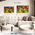 thumbnail image 4 of Elephant Stock The Night Cafe Wall Art - Horizontal Multi Panel Canvas - Living Room Wall Decor - Hobbies And Lifestyle Multi Panel - Yellow And Red Decor By Vincent Van Gogh - 45" x 28", 4 of 8