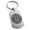 Silver, variant on Stainless Steel Aztec Mask Rune Engraved Dog Tag Keychain Keyring