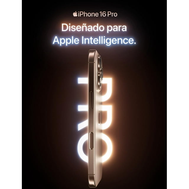 Apple iPhone 16 Pro 128 GB Negro eSIM Liberado Reacondicionado A+ negro 0