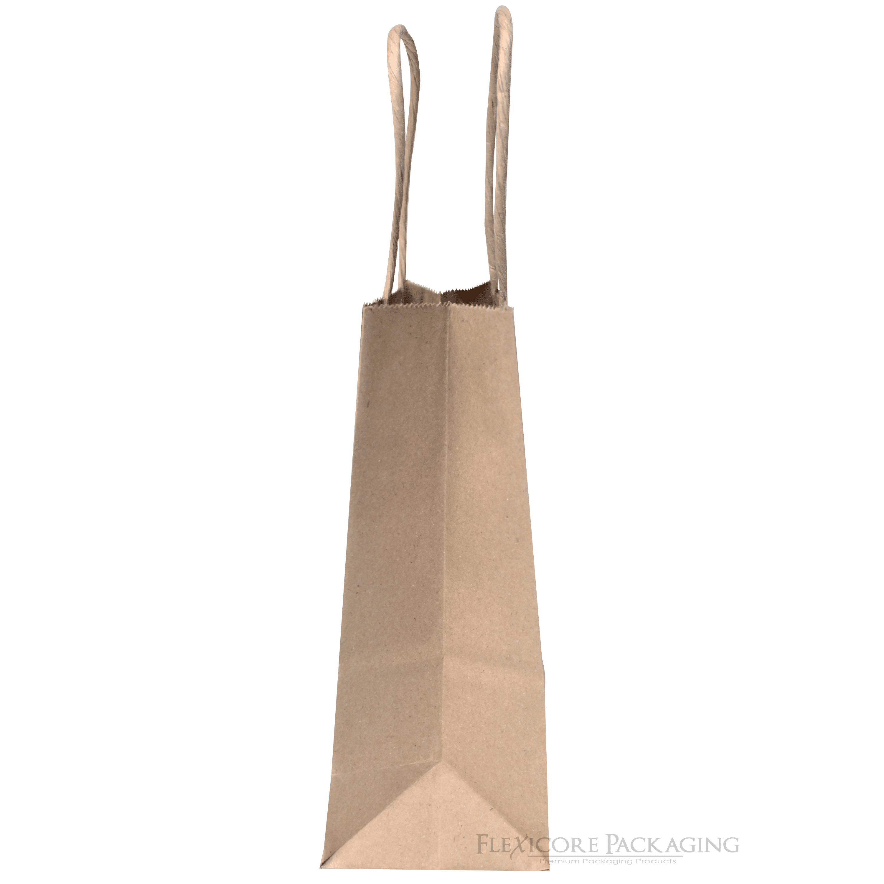 Kraft Color Paper Bags With Handles - 10x8x4 - 25Ct
