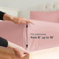 thumbnail image 3 of Split King Sheets For Adjustable Beds - Split King Adjustable Bed For Adjustable Mattress - Split King Sheet Sets For Adjustable Beds Deep Pocket - De, 3 of 5