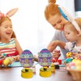 thumbnail image 5 of Nilvkv Easter Bunny Lamp, Happy Easter Eggs Bunny Cute Colorful Eggs Inserted in Night Lights Holiday Desktop Glowing Ornament Home Decoration, 5 of 7