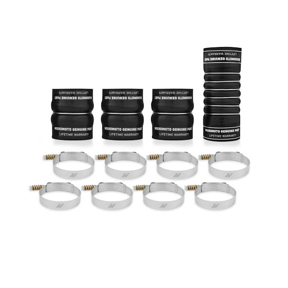 Mishimoto MMBK-RAM-03BK Factory-Fit Boot Kit, Compatible with Dodge Ram Cummins 5.9L, 2003-2007, Black