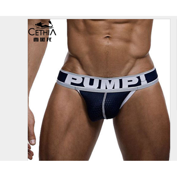 VISgogo, ropa interior deportiva Sexy para hombre, calzoncillos de algodón con estampado de letras, pantalones cortos de cintura baja con contraste de Color VISgogo moda