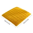 thumbnail image 5 of Specollect Non-Slip Soft Plush Chair Pads with Ties Winter Indoor Warmth Square Chair Covering Nonslip Comfort Dining Seat Pads Stool Mat Cover Decoration for Home Patio Kitchen Office Dorm, 5 of 5